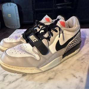 Air Jordan Legacy 312 Low White Cement size 14